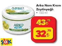 ARKO NEM KREM ZEYTİNYAĞLI 150 ML